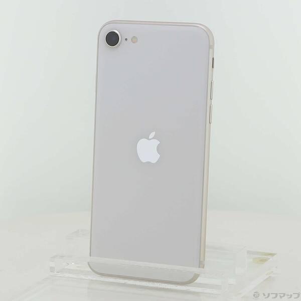 〔中古〕Apple(アップル) iPhone SE 第3世代 64GB スターライト MMYD3J／...