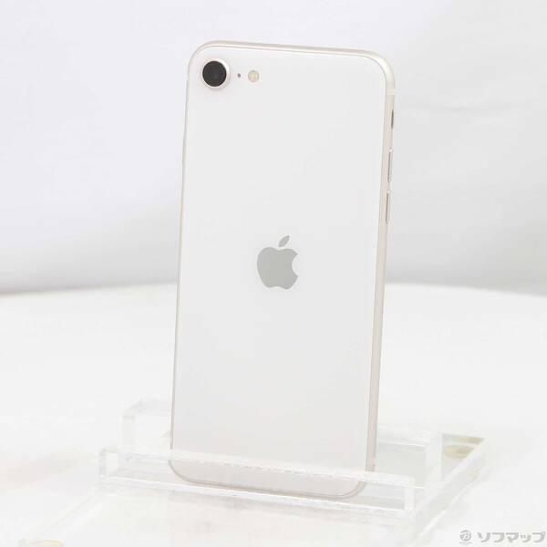 〔中古〕Apple(アップル) iPhone SE 第3世代 64GB スターライト MMYD3J／...