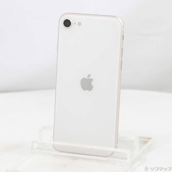 〔中古〕Apple(アップル) iPhone SE 第3世代 64GB スターライト MMYD3J／...