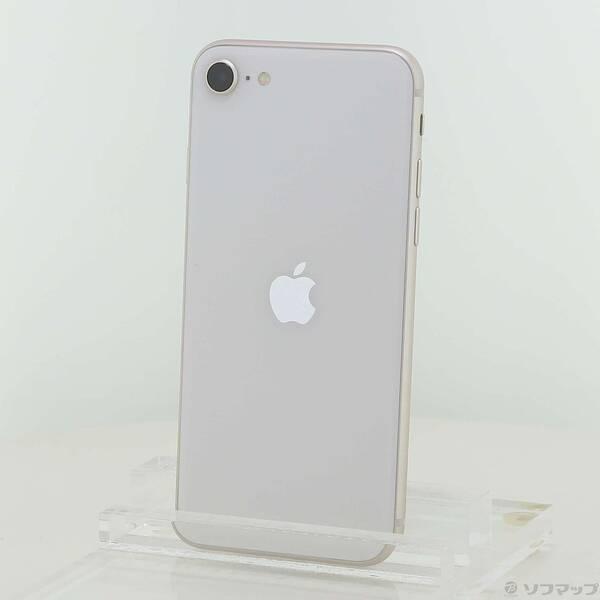 〔中古〕Apple(アップル) iPhone SE 第3世代 64GB スターライト MMYD3J／...