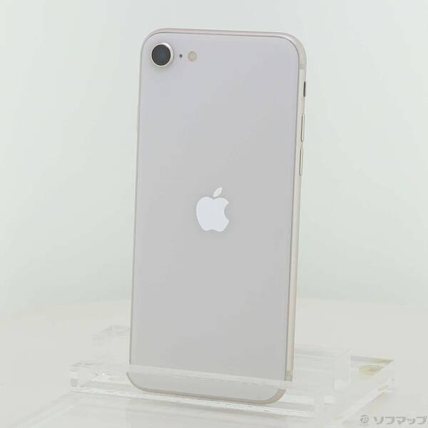 〔中古〕Apple(アップル) iPhone SE 第3世代 64GB スターライト MMYD3J／...