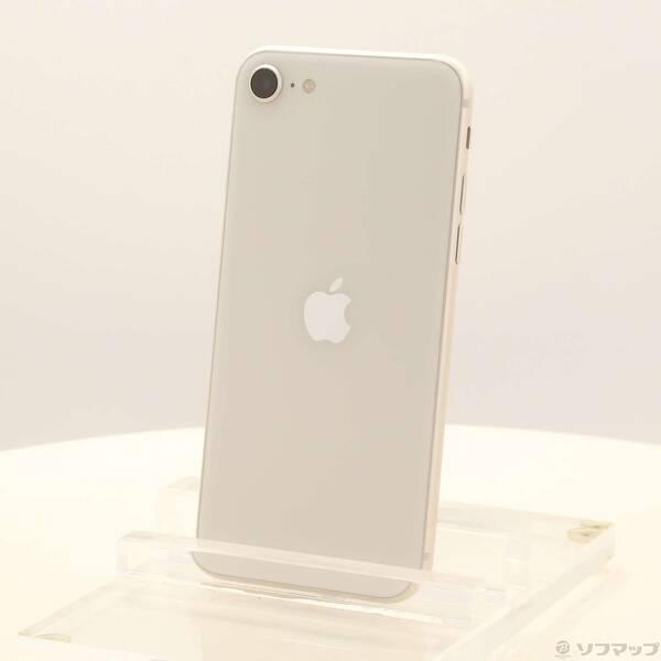 〔中古〕Apple(アップル) iPhone SE 第3世代 64GB スターライト MMYD3J／...