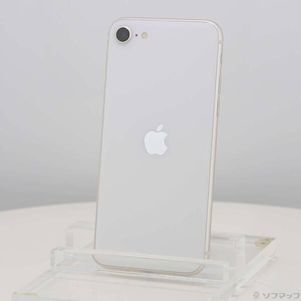 〔中古〕Apple(アップル) iPhone SE 第3世代 64GB スターライト MMYD3J／...