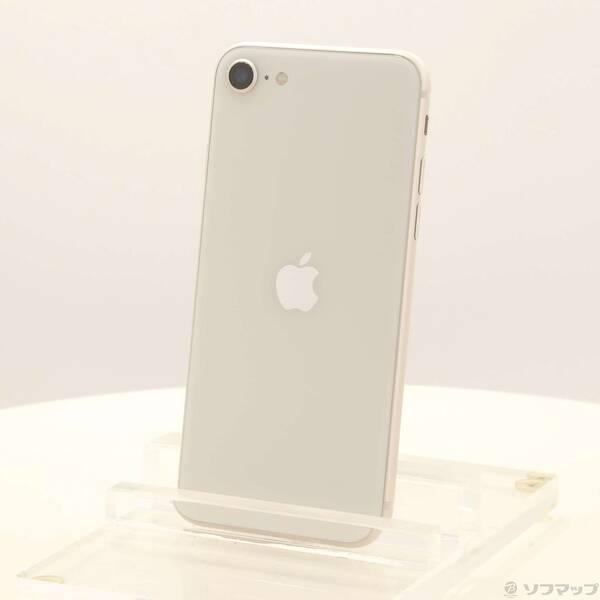 〔中古〕Apple(アップル) iPhone SE 第3世代 64GB スターライト MMYD3J／...