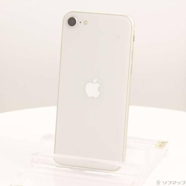 〔中古〕Apple(アップル) iPhone SE 第3世代 64GB スターライト MMYD3J／...