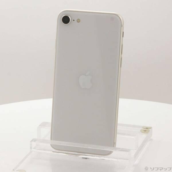 〔中古〕Apple(アップル) iPhone SE 第3世代 64GB スターライト MMYD3J／...