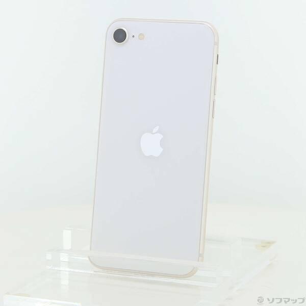 〔中古〕Apple(アップル) iPhone SE 第3世代 64GB スターライト MMYD3J／...