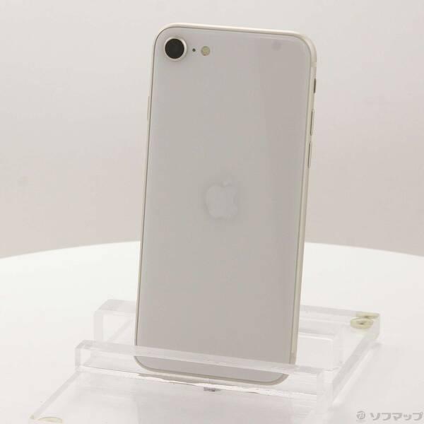 〔中古〕Apple(アップル) iPhone SE 第3世代 64GB スターライト MMYD3J／...