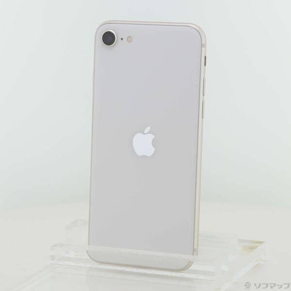 〔中古〕Apple(アップル) iPhone SE 第3世代 64GB スターライト MMYD3J／...