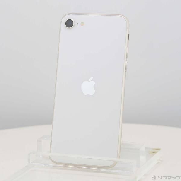 〔中古〕Apple(アップル) iPhone SE 第3世代 64GB スターライト MMYD3J／...