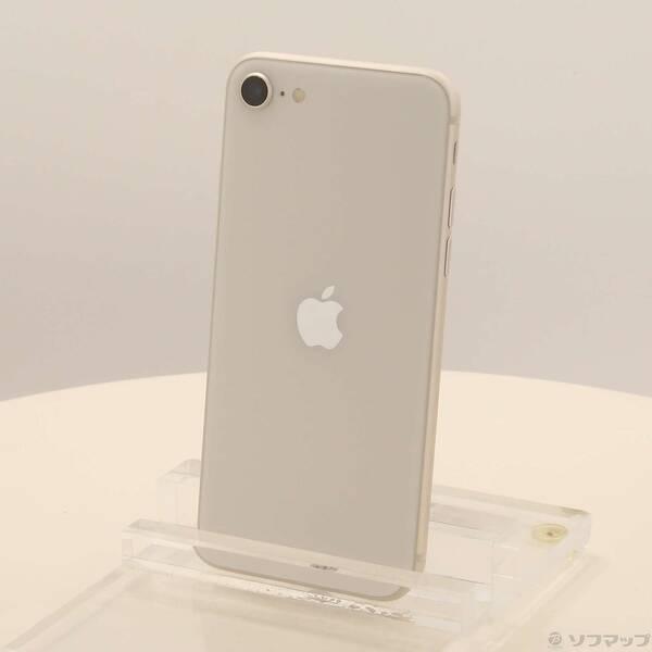 〔中古〕Apple(アップル) iPhone SE 第3世代 64GB スターライト MMYD3J／...