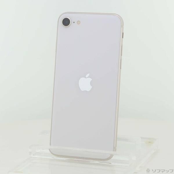 〔中古〕Apple(アップル) iPhone SE 第3世代 64GB スターライト MMYD3J／...