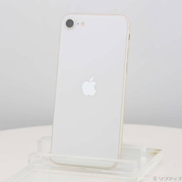 〔中古〕Apple(アップル) iPhone SE 第3世代 64GB スターライト MMYD3J／...