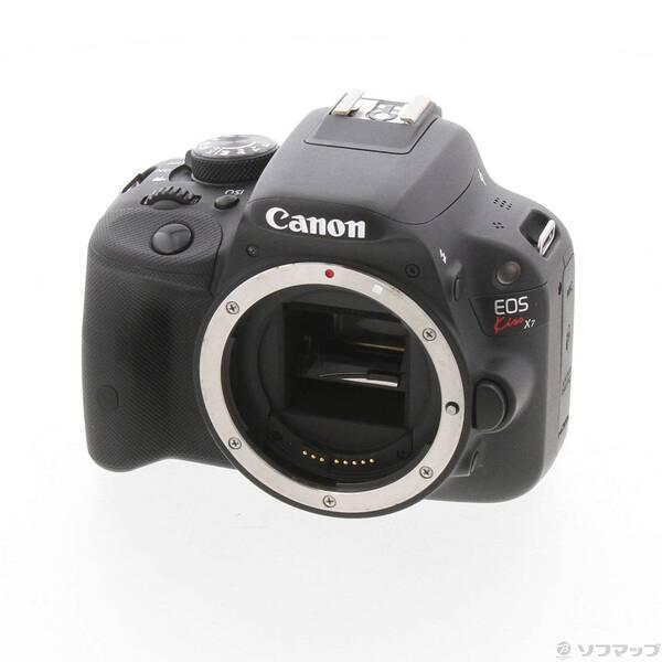 〔中古〕Canon(キヤノン) EOS Kiss X7 ボディ ブラック〔348-ud〕
