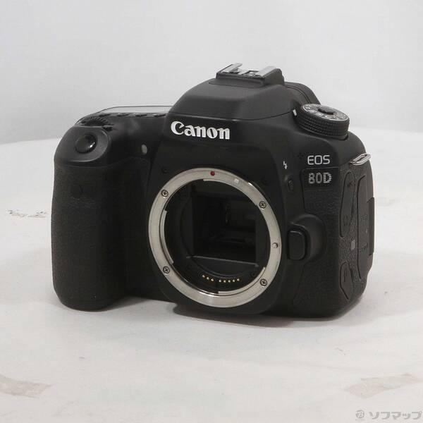 〔中古〕Canon(キヤノン) EOS 80D ボディ ブラック〔198-ud〕