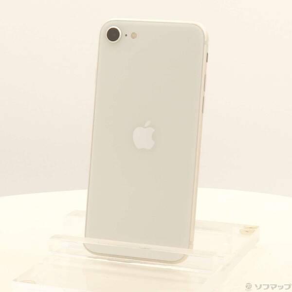 〔中古〕Apple(アップル) iPhone SE 第3世代 64GB スターライト MMYD3J／...