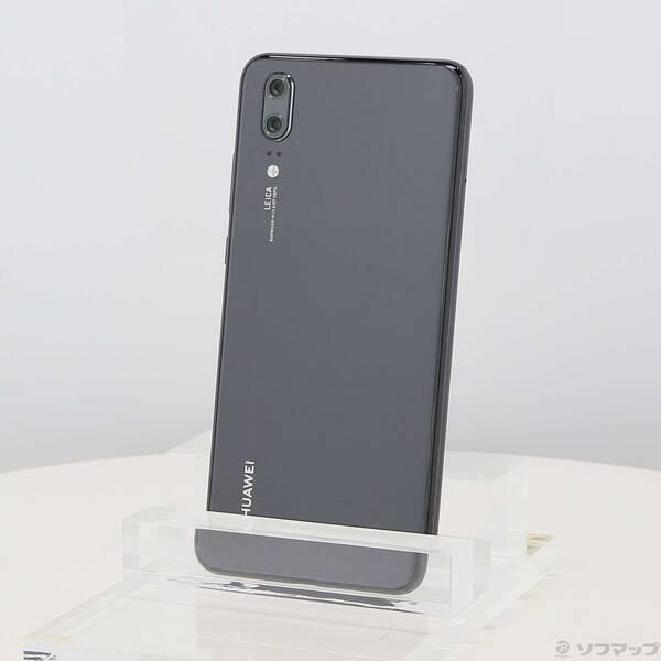 〔中古〕HUAWEI(ファーウェイ) HUAWEI P20 128GB ブラック EML-L29 S...