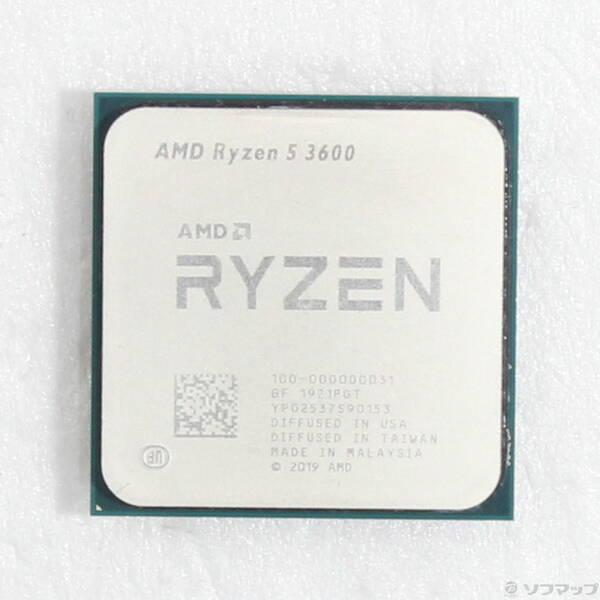 〔中古〕AMD(エーエムディー) Ryzen 5 3600 〔3.6GHz／SOCKET AM4〕〔...