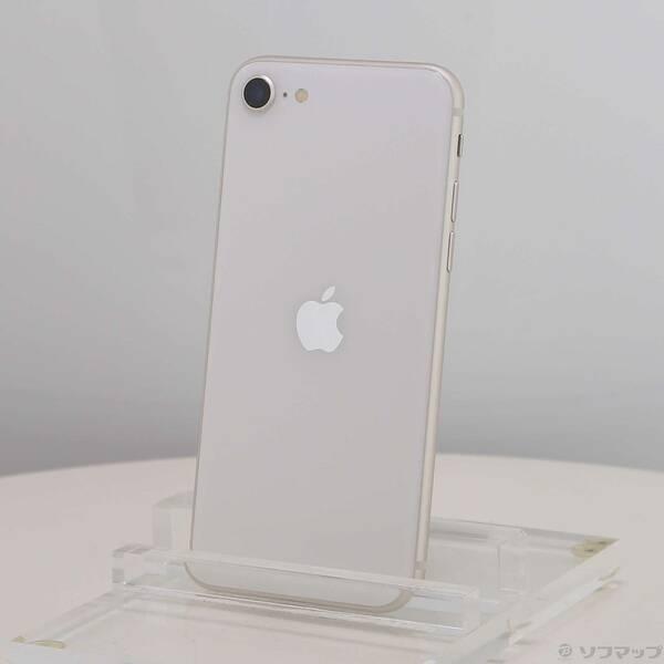 〔中古〕Apple(アップル) iPhone SE 第3世代 64GB スターライト MMYD3J／...