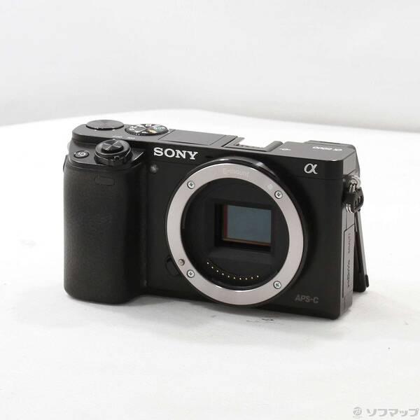 〔中古〕SONY(ソニー) α6000 ボディ ブラック ILCE-6000〔368-ud〕