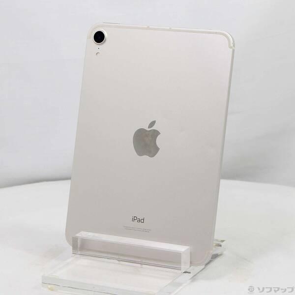 〔中古〕Apple(アップル) iPad mini 第6世代 64GB スターライト MK8C3J／...
