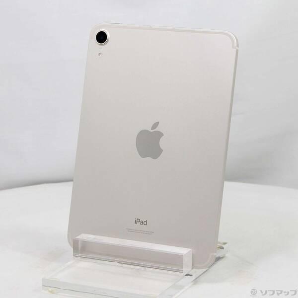 〔中古〕Apple(アップル) iPad mini 第6世代 64GB スターライト MK8C3J／...