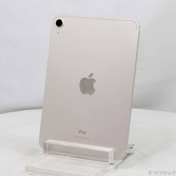 〔中古〕Apple(アップル) iPad mini 第6世代 64GB スターライト MK8C3J／...