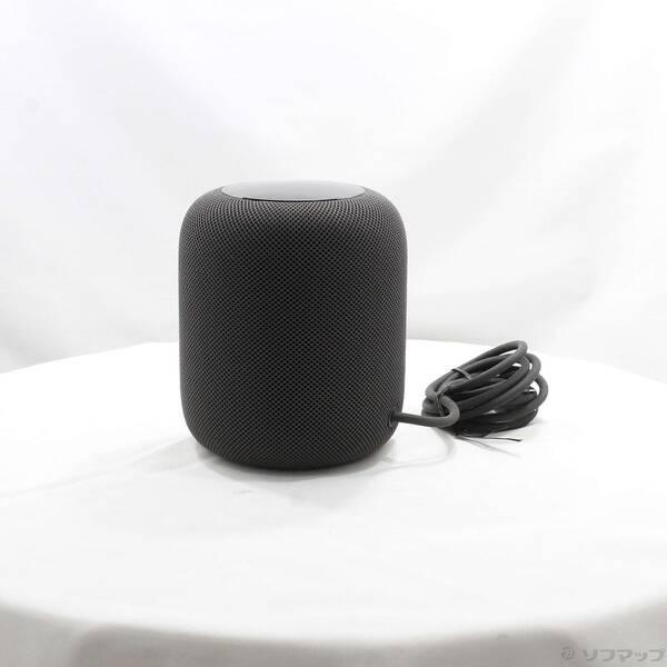 〔中古〕Apple(アップル) HomePod 第1世代 MQHW2J／A スペースグレイ〔377-...