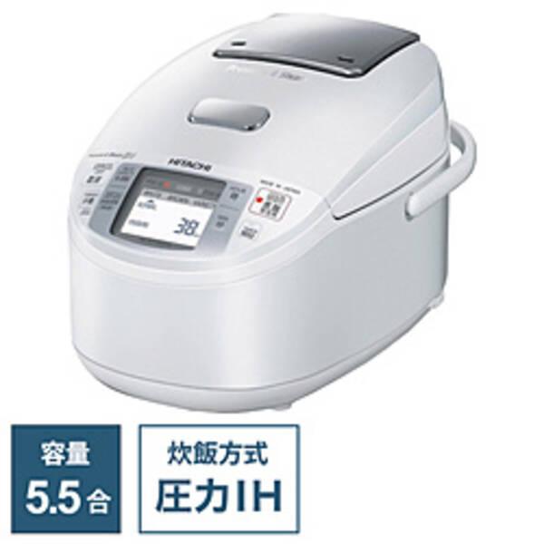〔中古〕HITACHI(日立) 〔展示品〕 炊飯器 RZ-KV100Y ［5.5合 ／圧力IH］（海...