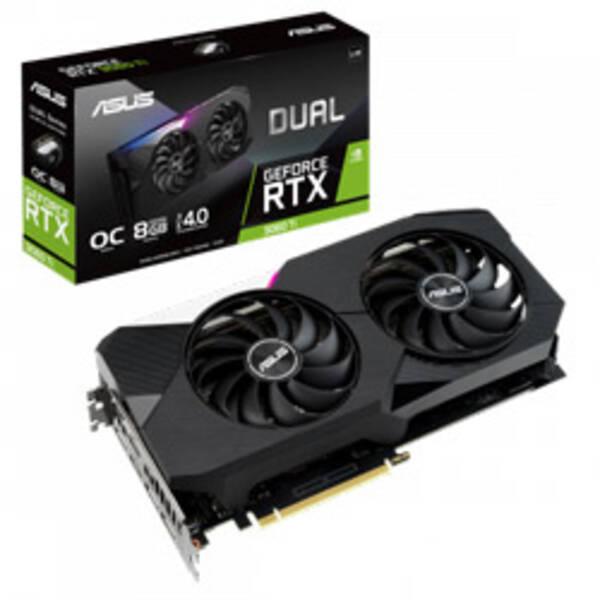 〔中古〕ASUS(エイスース) DUAL-RTX3060TI-O8G-V2〔262-ud〕