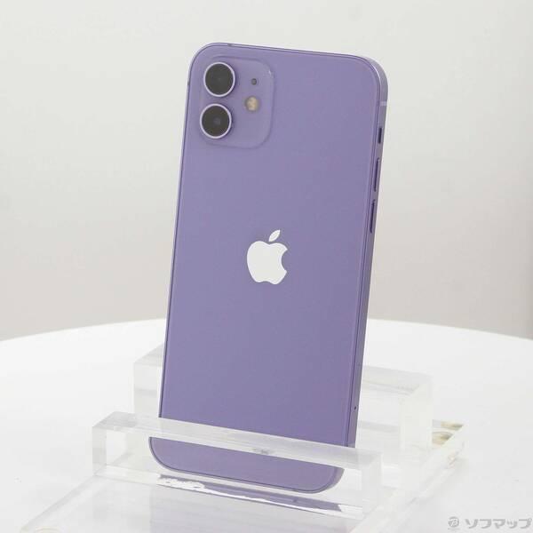 〔中古〕Apple(アップル) iPhone12 64GB パープル MJNH3J／A SIMフリー...