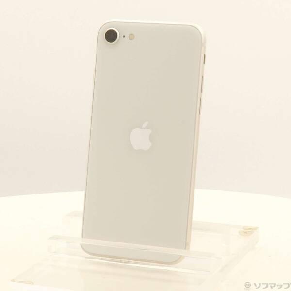 〔中古〕Apple(アップル) iPhone SE 第3世代 64GB スターライト MMYD3J／...