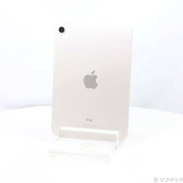 〔中古〕Apple(アップル) iPad mini 第6世代 64GB スターライト MK7P3J／...