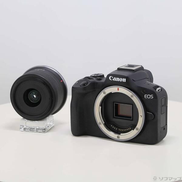 〔中古〕Canon(キヤノン) EOS R50 RF-S18-45 IS STM レンズキット ブラ...