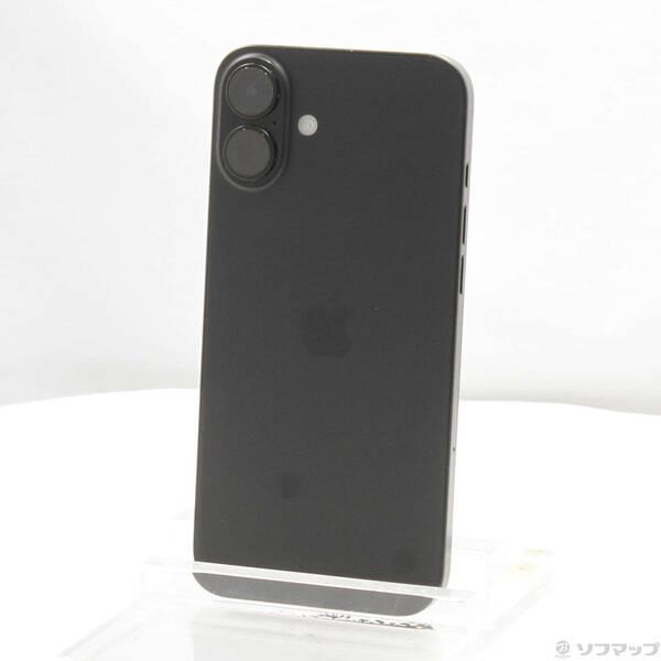 〔中古〕Apple(アップル) iPhone16 Plus 256GB ブラック MXVG3J／A ...