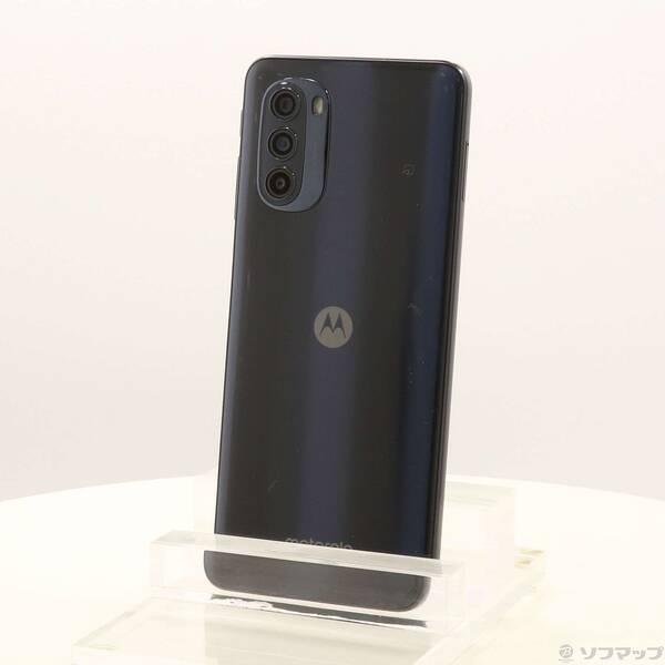 〔中古〕Motorola(モトローラ) moto g52j 5G II 128GB インクブラック ...