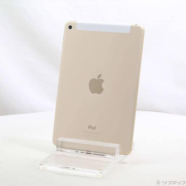 〔中古〕Apple(アップル) iPad mini 4 128GB ゴールド MK782J／A do...