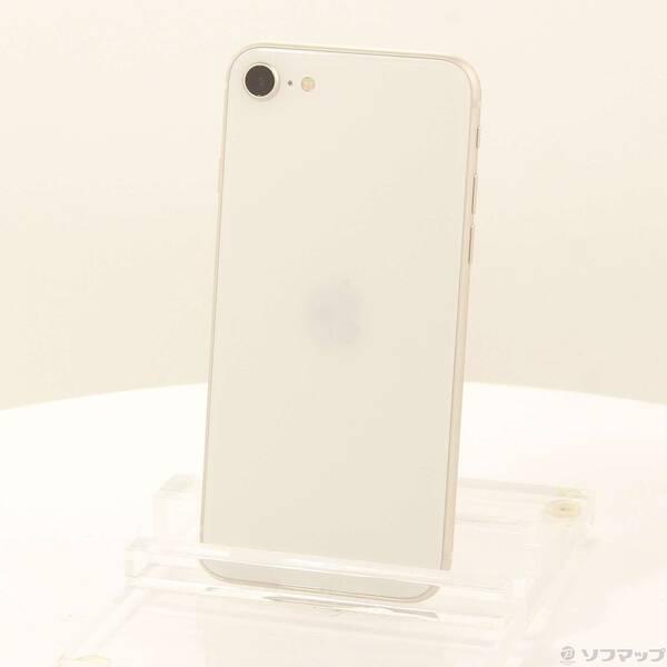 〔中古〕Apple(アップル) iPhone SE 第3世代 64GB スターライト MMYD3J／...