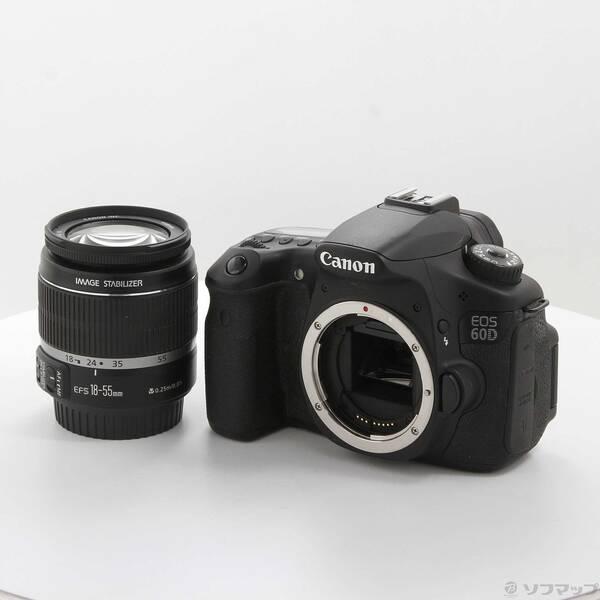 〔中古〕Canon(キヤノン) EOS 60D EF-S18-55 IS レンズキット (1800万...