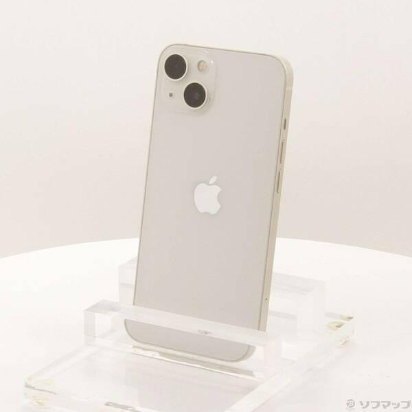 〔中古〕Apple(アップル) iPhone13 128GB スターライト MLND3J／A SIM...