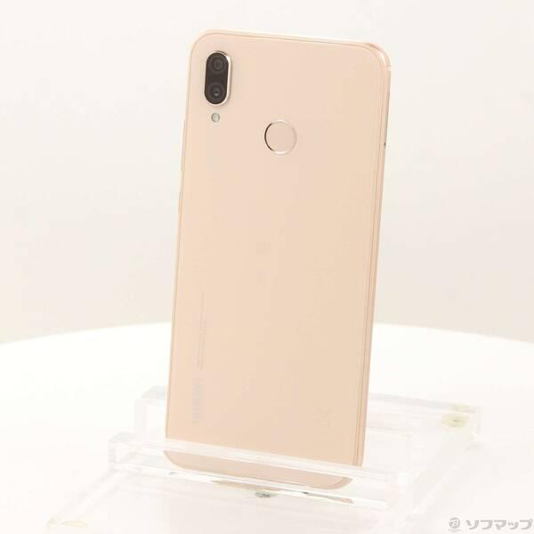 〔中古〕HUAWEI(ファーウェイ) HUAWEI P20 lite 32GB サクラピンク ANE...