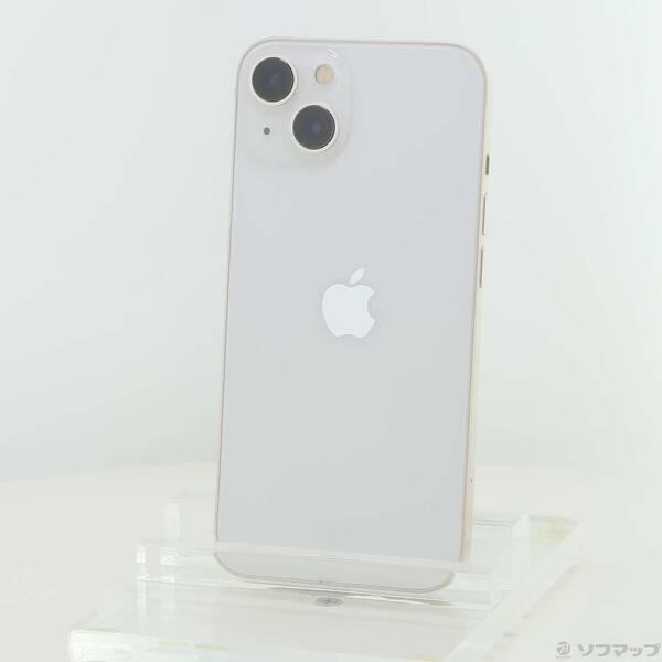 〔中古〕Apple(アップル) iPhone13 256GB スターライト MLNJ3J／A SIM...