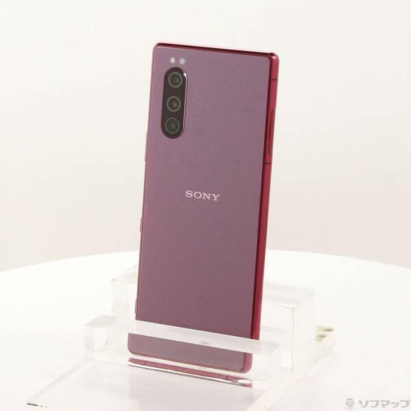 〔中古〕SONY(ソニー) Xperia 5 64GB レッド 901SO SoftBank〔349...