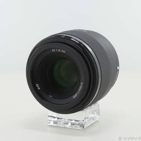 〔中古〕SONY(ソニー) FE 50mm F1.8 ブラック SEL50F18F〔262-ud〕