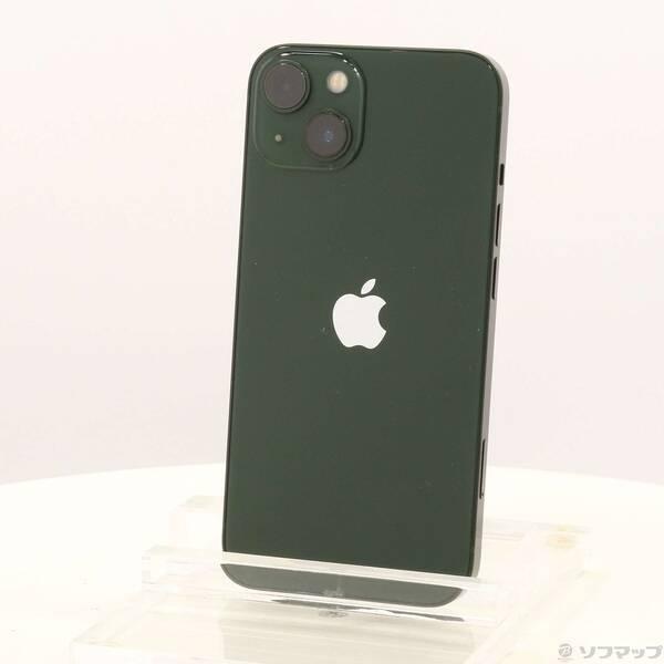 〔中古〕Apple(アップル) iPhone13 128GB グリーン MNGG3J／A SIMフリ...