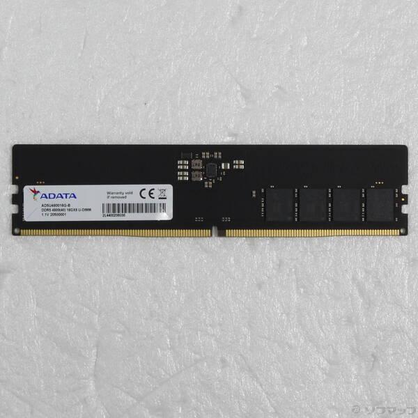 〔中古〕ADATA(エイデーター) 288Pin PC5 38400 16GB デスクトップ用メモリ...