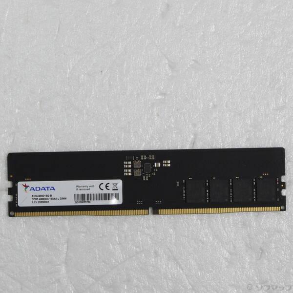 〔中古〕ADATA(エイデーター) 288Pin PC5 38400 16GB デスクトップ用メモリ...