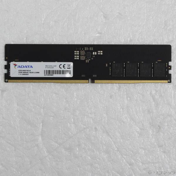 〔中古〕ADATA(エイデーター) 288Pin PC5 38400 16GB デスクトップ用メモリ...