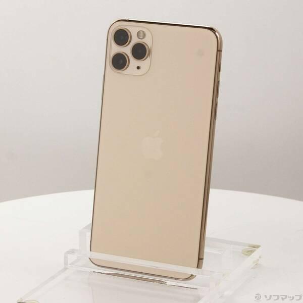 〔中古〕Apple(アップル) iPhone11 Pro Max 64GB ゴールド MWHG2J／...