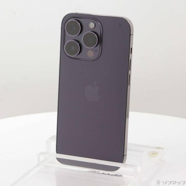 〔中古〕Apple(アップル) iPhone14 Pro 128GB ディープパープル MQ0F3J...